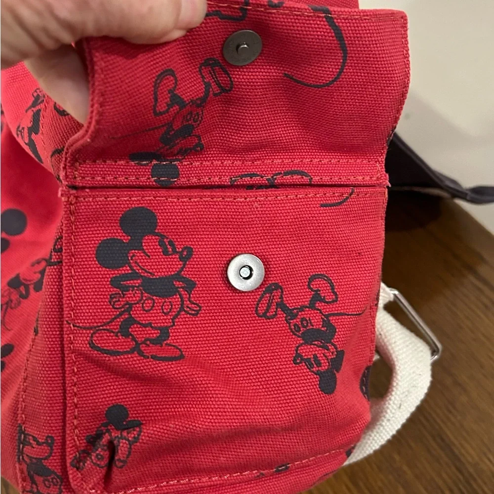 Disneys Mickey Mouse Junk Food canvas Backpack
